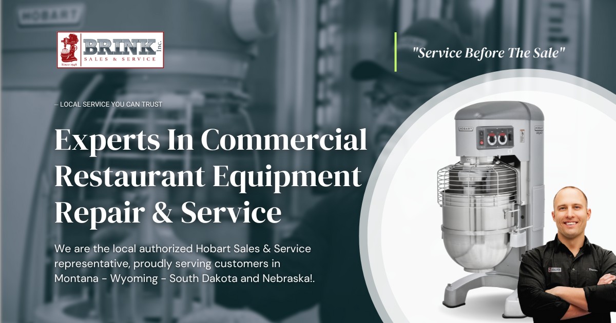 Commercial Kitchen Equipment Repair Brink Inc. Hobart Sales & Service